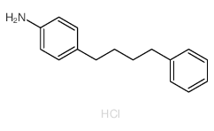 Benzenamine,4-(4-phenylbutyl)-, hydrochloride (1:1) Structure