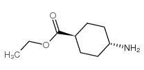 反式-4-氨基环己烷羧酸乙酯结构式