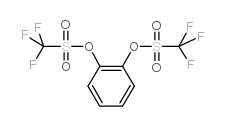 儿茶酚双(三氟甲烷磺酸酯)结构式