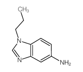 1-丙基-1H-苯并咪唑-5-胺结构式