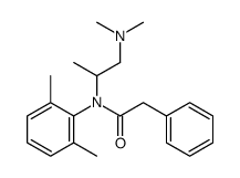 N-(2-Dimethylamino-1-methylethyl)-2',6'-dimethyl-2-phenylacetanilide结构式