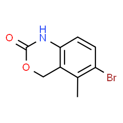 6-Bromo-5-methyl-1H-benzo[d][1,3]oxazin-2(4H)-one Structure
