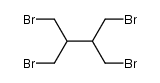 1,4-dibromo-2,3-bis-bromomethyl-butane结构式