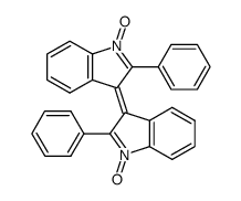 2,2'-diphenyl-Δ3,3'-bi-3H-indole-1,1'-dioxide结构式