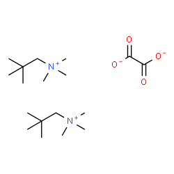 Bis(neopentyltrimethylammonium) oxalate Structure