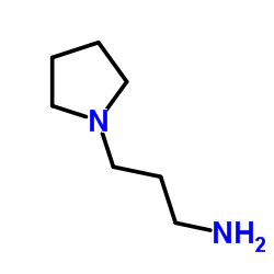 3-Pyrrolidinopropylamine structure