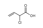 2-chloro-but-3-enoic acid结构式
