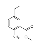 2-氨基-5-乙基苯甲酸甲酯结构式