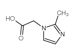 (2-甲基-咪唑-1-)-乙酸结构式