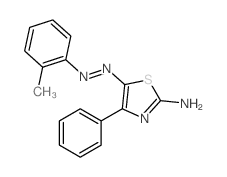 2-Thiazolamine,5-[2-(2-methylphenyl)diazenyl]-4-phenyl- picture