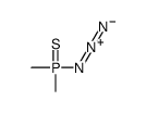 azido-dimethyl-sulfanylidene-λ5-phosphane结构式