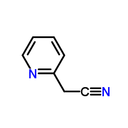 2-Pyridinylacetonitrile structure