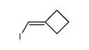 (iodomethylene)cyclobutane结构式