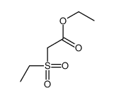 ethyl 2-ethylsulfonylacetate Structure