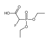 2-(二乙氧基磷酰基)-2-氟乙酸结构式