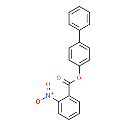 4-Biphenylyl 2-nitrobenzoate Structure