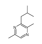 2,5-dimethyl-3-(2-methylpropyl)pyrazine Structure