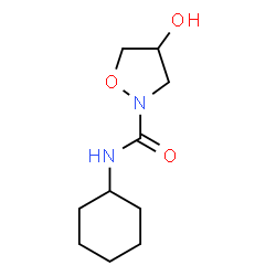 4-HYDROXY-ISOXAZOLIDINE-2-CARBOXYLIC ACID CYCLOHEXYLAMIDE Structure