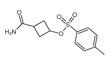 amide of 3-p-toluenesulfonyloxycyclobutane-1-carboxylic acid结构式