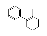 (2-methylcyclohexen-1-yl)benzene结构式