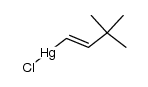 [(E)-3,3-dimethyl-1-butenyl]mercuric chloride结构式
