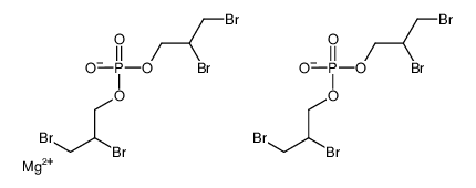 BIS(2,3-DIBROMOPROPYL)PHOSPHATE,MAGNESIUMSALT结构式