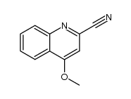 2-cyano-4-methoxyquinoline Structure