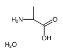 (2S)-2-aminopropanoic acid,hydrate结构式