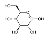 13C-C1-glucopyranose结构式