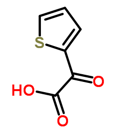 Oxo(2-thienyl)acetic acid Structure