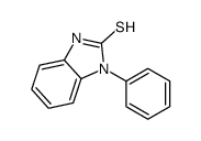 1-Phenyl-1H-benzoimidazole-2-thiol Structure