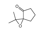 2,2-dimethyl-1-oxaspiro[2.4]heptan-4-one结构式