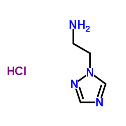 2-(1H-1,2,4-三唑-1-基)乙胺结构式