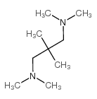 N,N,N',N'-四甲基-2,2-二甲基-1,3-丙二胺结构式