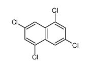 1,3,5,7-Tetrachloronaphthalene structure