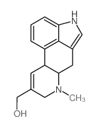 Ergoline-8-methanol,8,9-didehydro-6-methyl- Structure