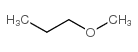 Methyl n-propyl ether Structure