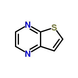 噻吩并[2,3-b]吡嗪结构式