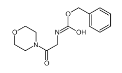 (2-Morpholin-4-yl-2-oxo-ethyl)-carbamic acid benzyl ester Structure