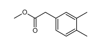 2-(3,4-dimethylphenyl)acetic acid methyl ester Structure