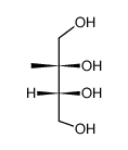 2-C-甲基-D-赤藓糖醇结构式