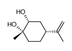 (1S,2R,4R)-p-menth-8-ene-1,2-diol Structure