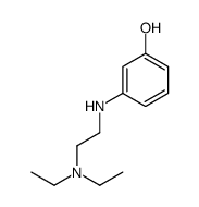 3-[2-(diethylamino)ethylamino]phenol Structure