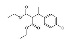 Diethyl-[1-(4'-chlorphenyl)-ethyl)]-malonat结构式