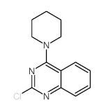 2-Chloro-4-(1-piperidinyl)quinazoline Structure