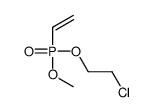 1-chloro-2-[ethenyl(methoxy)phosphoryl]oxyethane Structure