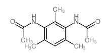 N-(3-Acetamido-2,4,6-trimethyl-phenyl)acetamide Structure