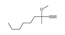3-methoxy-3-methylnon-1-yne Structure
