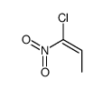 1-chloro-1-nitroprop-1-ene Structure