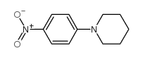 1-(4-硝基苯基)哌啶结构式